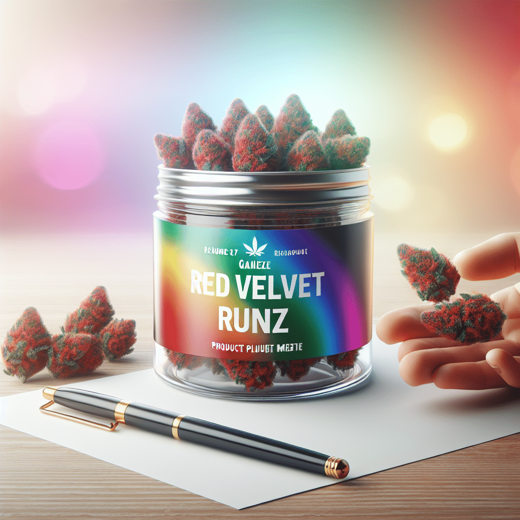 Red Velvet Runtz- AI-Generated Art