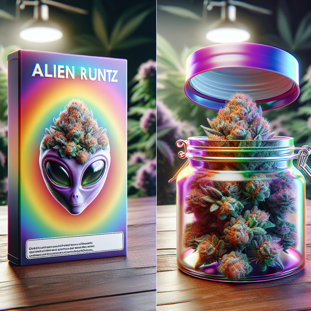 Alien Runtz- AI-Generated Art