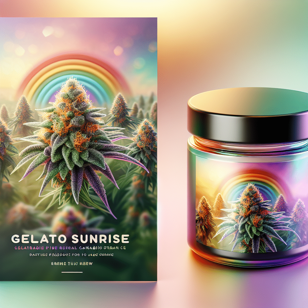 Gelato Sunrise- AI-Generated Art