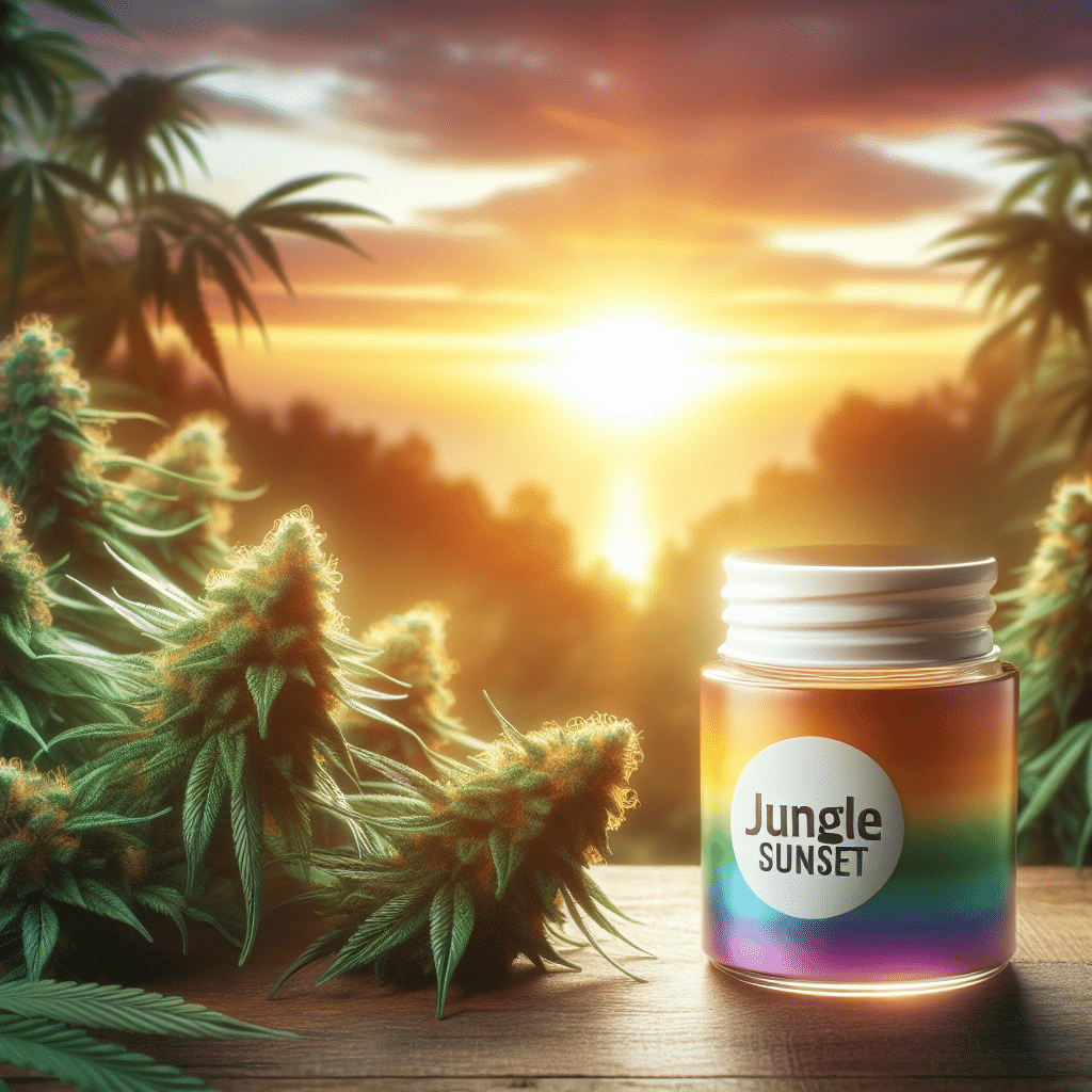 Jungle Sunset- AI-Generated Art