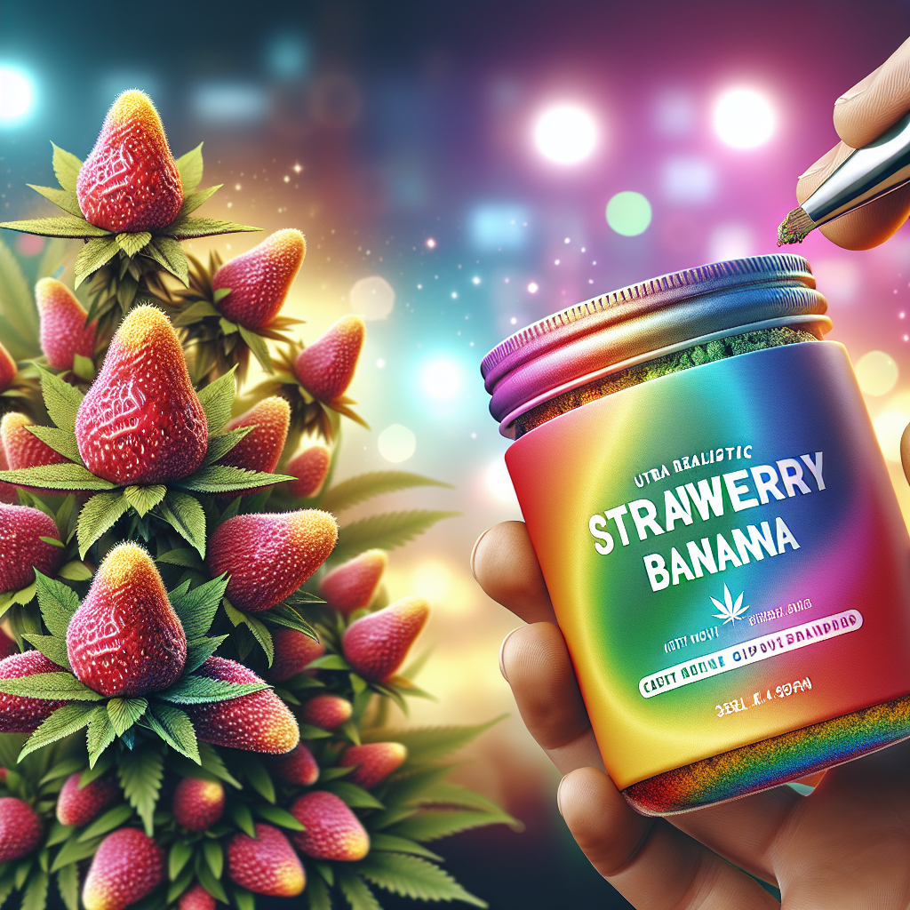 Strawberry Banana- AI-Generated Art