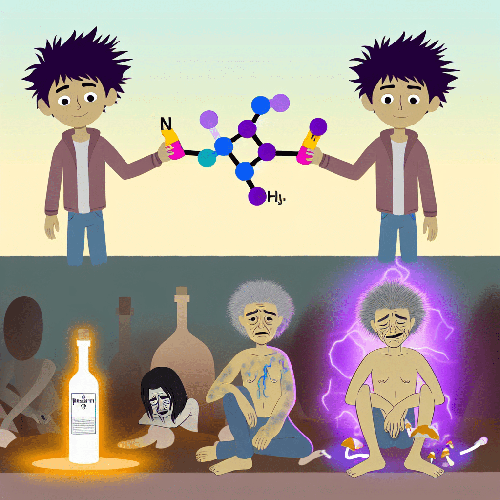 Dos estudios revelan potencial de psicodélicos en tratamiento alcoholismo.