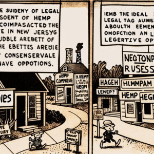 Nueva Jersey defiende su ley de cáñamo ante preocupaciones de salud pública. Argumentan necesidad de regulación.