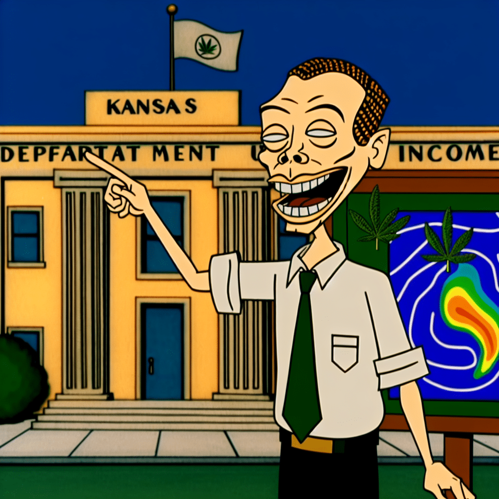 Departamento de Ingresos de Kansas ve más fácil la legalización recreativa.