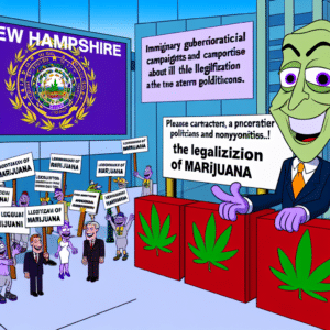 Candidatos divididos en NH: Joyce Craig a favor, Kelly Ayotte en contra de legalizar la marihuana. Impacto electoral.