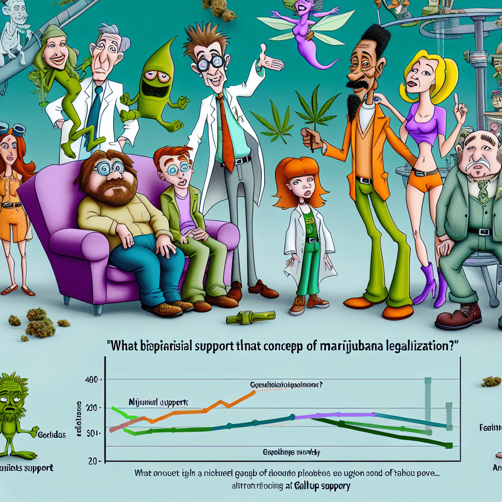 Apoyo estable a la legalización de la marihuana en EE. UU.